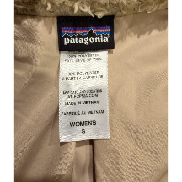Patagonia Los Gatos Teddy Fleece Y2k Zip Jacket Women’s S Luxury Gorpcore Cozy - Picture 5 of 7